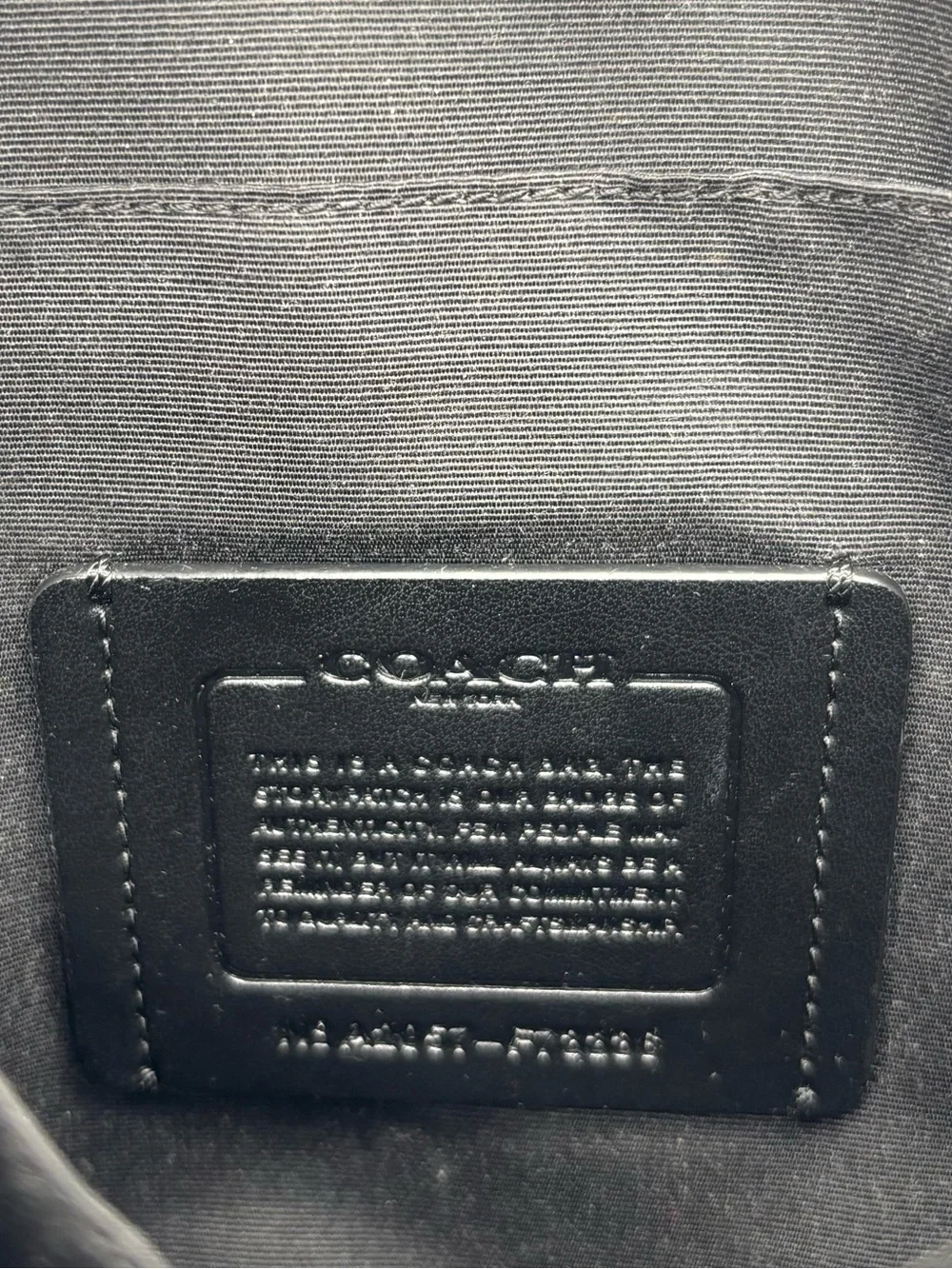 Coach compact crossbody